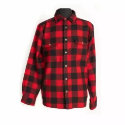 Woolly Dry Goods Men's Woolly Check Washable Wool Shirt Shirts & Tops