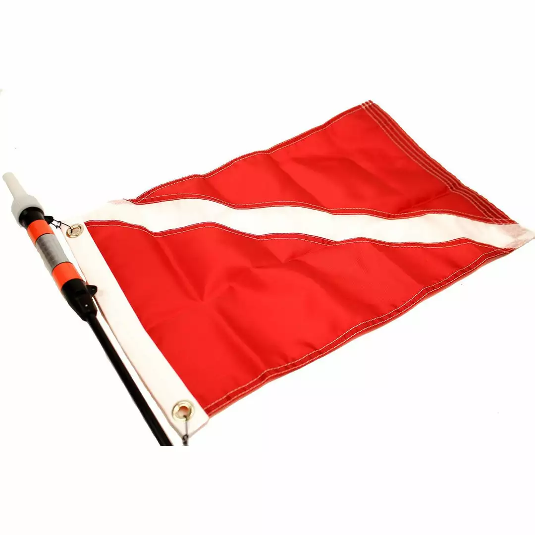 Kayak Accessories YakAttack Diver Down Flag Kit 12" X 18" 3 Kayak Accessories YakAttack Diver Down Flag Kit 12" X 18"