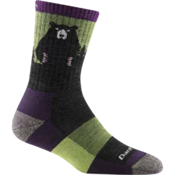 Socks Darn Tough Women's Bear Town Micro Crew Lightweight Hiker Sock (1970)